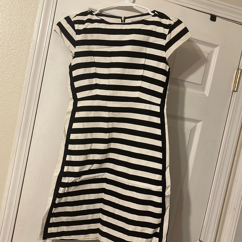 Zara striped dress